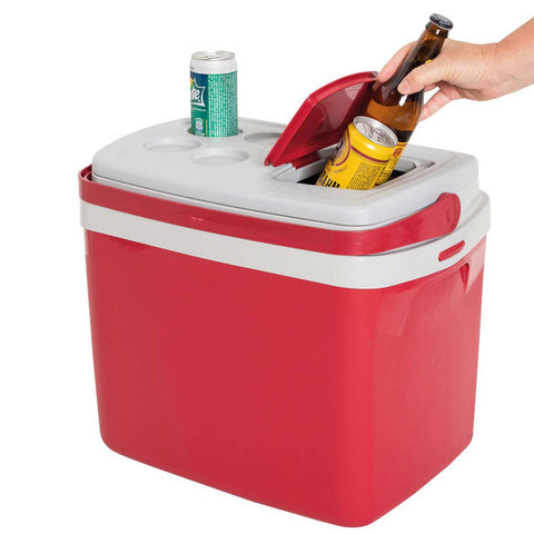 Caixa Térmica Tropical 32L Soprano para Bebidas com Alça de Mão Articulável Vermelho