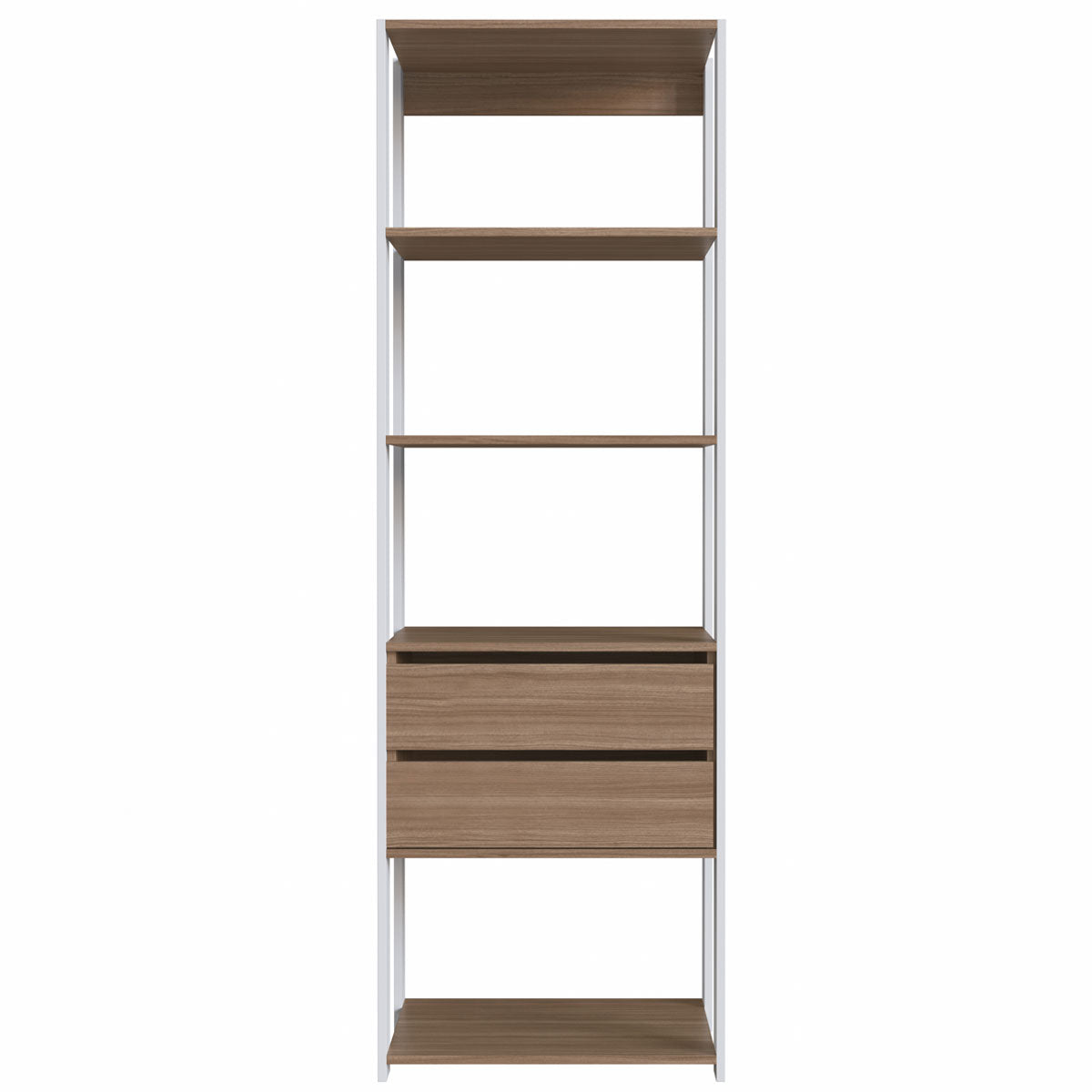 Prodecor Closet Modulado 60x45x183cm com 5 Prateleiras e 2 Gavetas ProDecor em ...