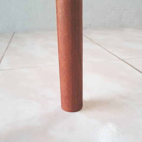 Conjunto de 9 Pés de Madeira 20cm Dimader Pé para Cama Box Casal Pé Palito Mel