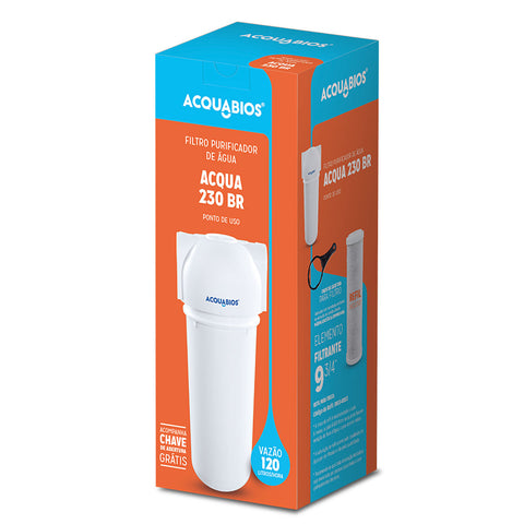 Filtro para Caixa da Água Acqua 230 RH POE Rede Hidraúlica 1200l/h Poço Artesiano