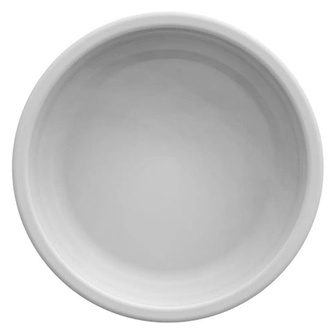 Tigela Ramekin de Porcelana 50ml Canelado Pequeno Germer Branco