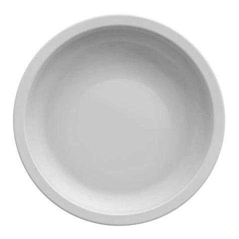 Tigela Ramekin de Porcelana 240ml Canelado Médio Germer Branco