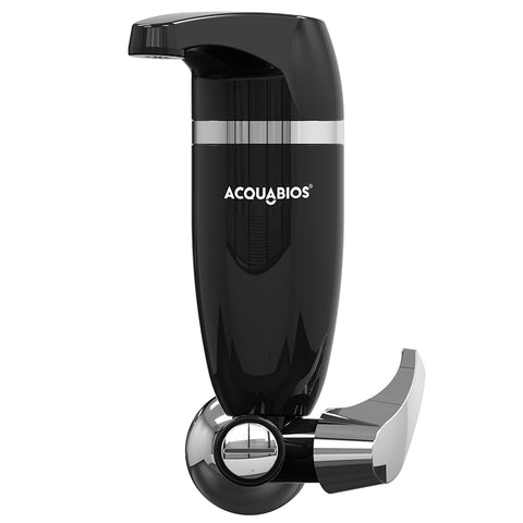 Filtro de Água de Parede Premium Single Equation Acquabios em Polipropileno Preto