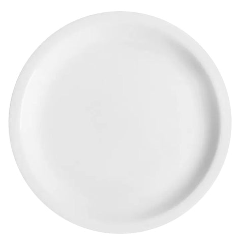 Jogo 24 Pratos de Sobremesa em Porcelana 19cm Classe Única Iguaçu Germer Branco