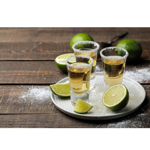 Kit 24 Copos para Tequila Dose Aperitivo 60ml Óle Nadir Figueiredo em Vidro Transparente