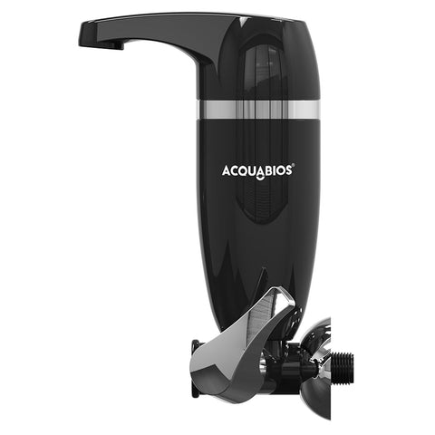 Filtro de Água de Parede Premium Single Equation Acquabios em Polipropileno Preto