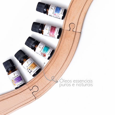 Blend de Óleos Essenciais Aromatizador Puro 10ml Via Aroma Kids Calminha Aí