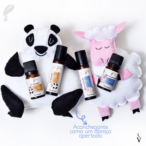 Blend Óleos Essenciais Puro Hora do Soninho Aromatizador 10ml Via Aroma Kids