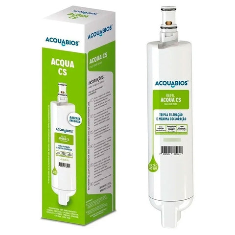 Kit 2 Refil Filtro Compatível Purificador de Água Consul Facilite Acqua CP30/34/35