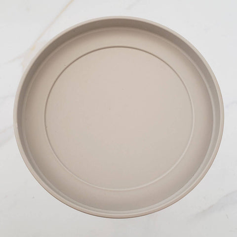 Pote Hermético Plástico Redondo com Tampa Para Biscoito Porta Mantimentos 1,6L Soprano Cinza