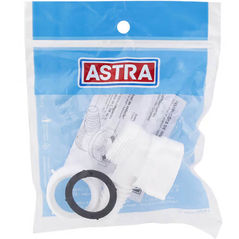 Adaptador para Máquina de Lavar Louça AML Branco Astra para Mangueiras 1" 7/8" 3/4"