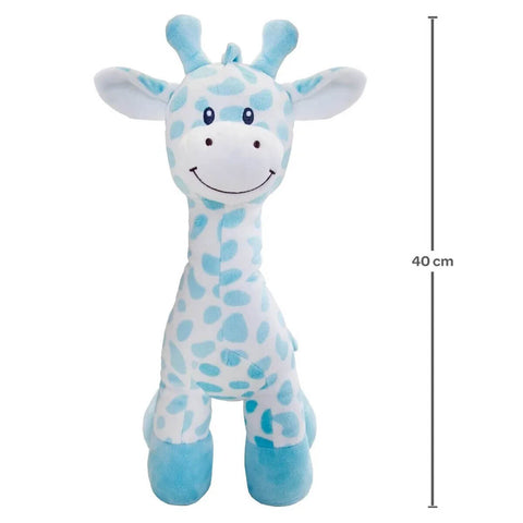 Urso de Pelúcia Grande Girafinha 40cm para Criança Buba Azul