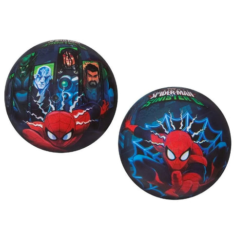 Bola Inflável Homem Aranha Infantil Praia Piscina 23cm Vinil Zippy Toys Colorida