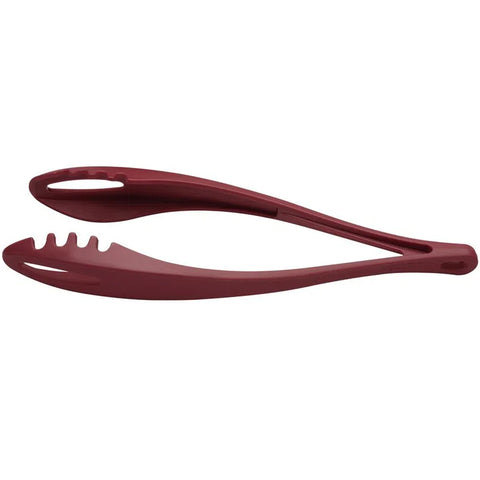 Pegador Pinça Ability Tramontina 29,8cm Salada Massa Multiuso Nylon Vermelho