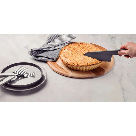 Faca para Bolo Nylon Tramontina Ability Faca de Serra Corta Torta e Salada Multiuso 30cm Grafite