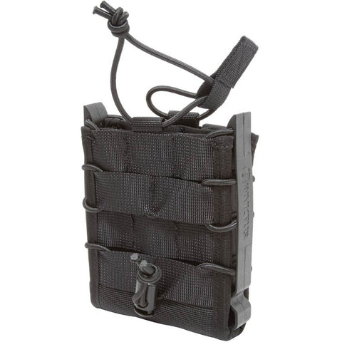 Porta Carregador de Rifle Fuzil para Cinto Canguru Reload Fast Mag AK 7.62 Invictus Preto