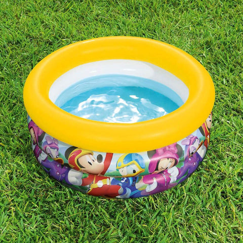 Piscina Inflável Infantil Redonda Bestway com Capacidade para 38L Mickey Mouse Colorida