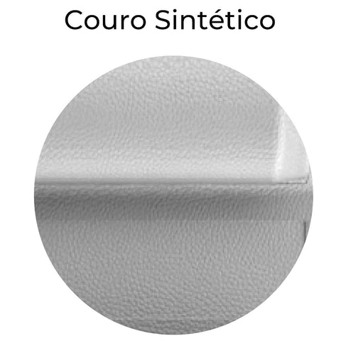 Veda Porta Cinza Rolinho 80cm Impermeável Comfort Door em Couro Sintético e Espuma