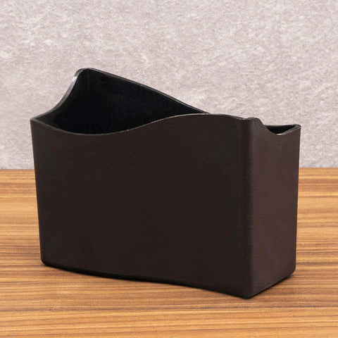 18 Suportes Porta Guardanapo e Sache para Restaurante 14cm Mesa Bar Padaria Brinox Preto