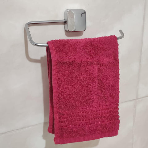 Porta Toalha de Rosto Toalheiro para Banheiro Suporte de Parede Metal Sanitário