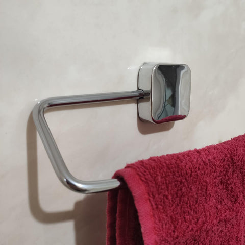 Porta Toalha de Rosto Toalheiro para Banheiro Suporte de Parede Metal Sanitário