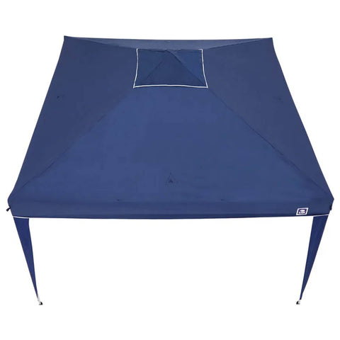 Tenda Gazebo Azul Sanfonada 3x3m Bel Fix para Praia Camping Acampamento