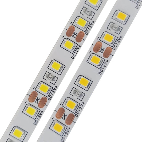 Rolo de Fita Led Auto Adesiva para Móveis Armário Amarelo Quente 5m 12V 3000K TradeStar