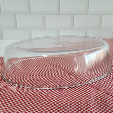 Forma Assadeira Pequena de Vidro Temperado Oval 1,6L Marinex Transparente