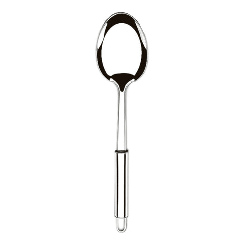 Colher Grande de Arroz Brinox 32,5cm em Aço Inox com Furo no Cabo