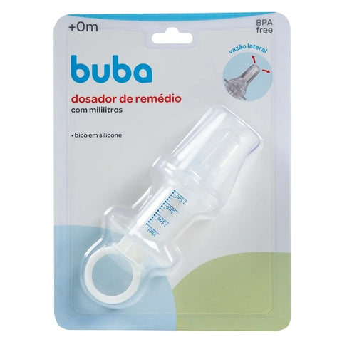 Seringa Dosadora Bebe RN Remédio 10ml Mililitros Medicamentos Medidor Buba Transparente