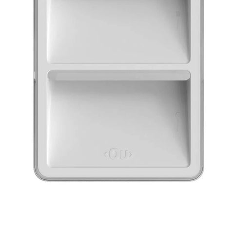 Organizador Divisor de Talheres Clear Compartimento Facas Garfos Colheres Ou Branco