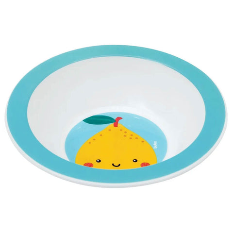 Pratinho Infantil Buba Bowl 16,5cm Introdução Alimentar Frutti Limão Colorido