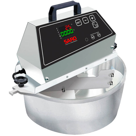 Misturador Elétrico Automático Digital para Doces e Salgados 4 Litros Bivolt Inox Saro