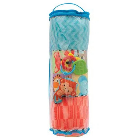 Almofada Rolinho De Atividades Buba Colorido Brinquedo Infantil Poliéster +4 Meses