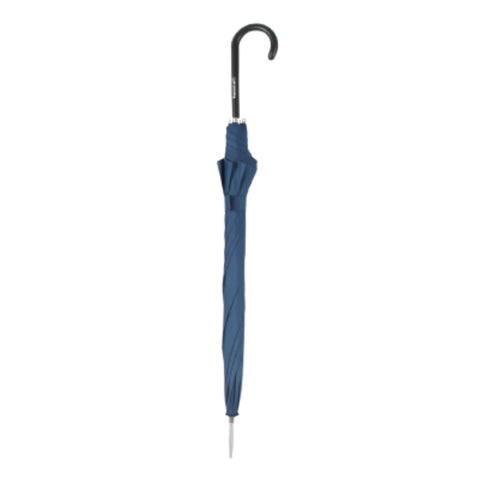 Guarda Chuva 100cm Automático Cabo Curvo Azul Grande Fazzoletti Resistente
