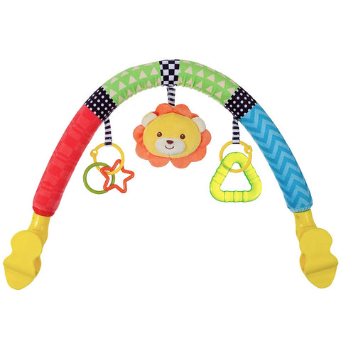 Móbile para Carrinho Buba de Bebê Conforto Passeio Animal Fun 40cm Brinquedinho