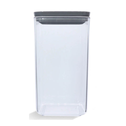 Pote Hermético Cristal Plasvale Porta Mantimentos 1,5L Condimentos Transparente