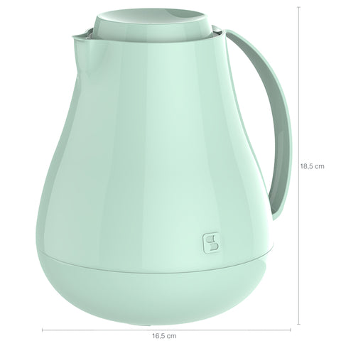 Bule Térmico 750ml Bule De Café Chá Garrafa Térmica Sonetto Verde