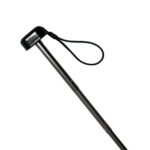 Mini Sombrinha 91cm Guarda Chuva Compacta Fazzoletti Alumínio Preto Manual de Bolsa Pequeno