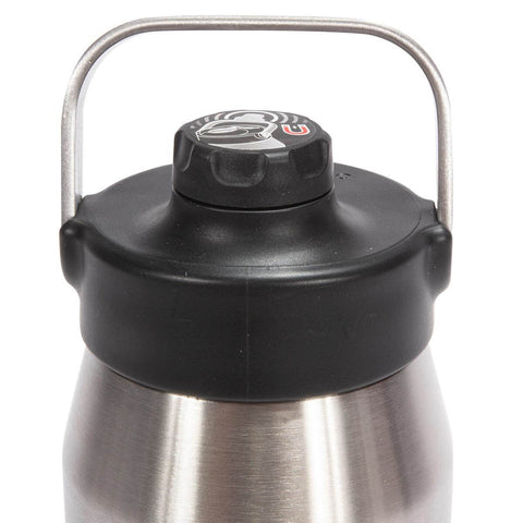 Garrafa Térmica Inox 1 Litro 360º Nautika Sea To Summit Tampa Magnética Prata