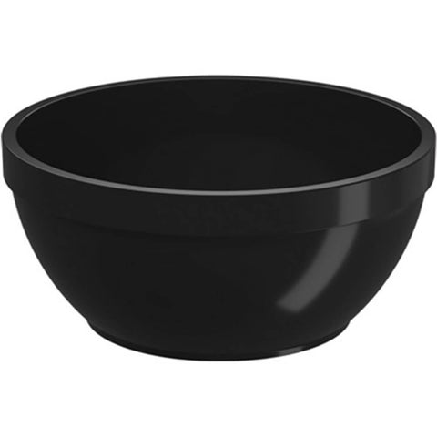 Cumbuca 300ml Preto Uno Coza Servir Tigela Bowl Culinária Cozinha 11,5x5cm Redondo