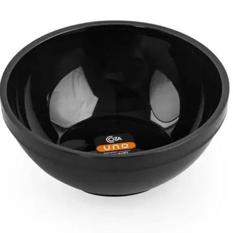 Cumbuca 300ml Preto Uno Coza Servir Tigela Bowl Culinária Cozinha 11,5x5cm Redondo