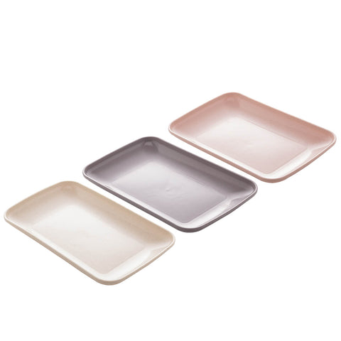 Travessa Bandeja para Servir Retangular 24x15x2,5cm Sortida Petisco Sobremesa Sushi Lyor