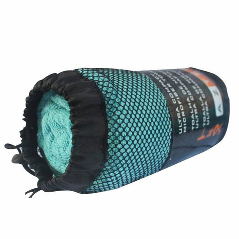 Toalha Soft Azteq de Secagem Rápida 60x120cm Banho Academia Camping Azul