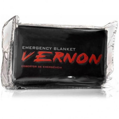 Cobertor de Emergência Vernon Azteq  213cm x 132cm Manta Térmica para Acampamentos Trilhas