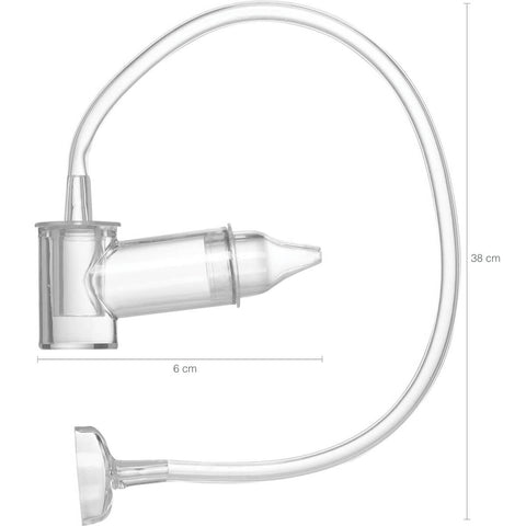 Kit 2 Aspiradores Nasais Sugadores Infantis Bebês Higiene Nariz com Estojos Buba