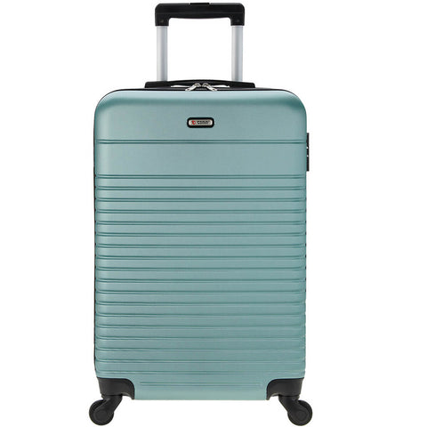 Mala De Viagem Tonin Rígida Bagagem De Mão Rodinhas 360 Gaia Bordo Verde 34x23x55cm