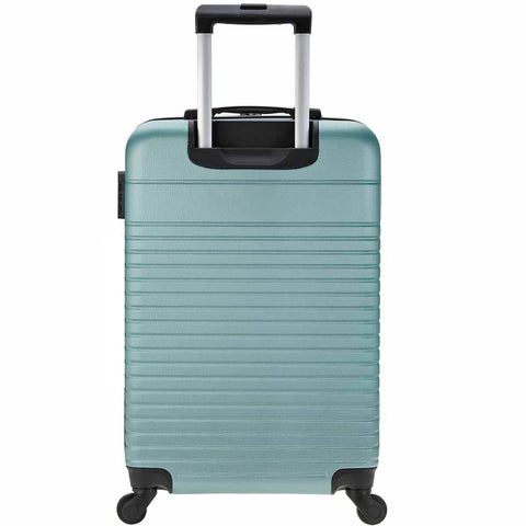 Mala De Viagem Tonin Rígida Bagagem De Mão Rodinhas 360 Gaia Bordo Verde 34x23x55cm