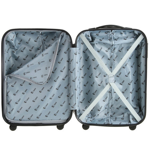 Mala De Viagem Tonin Rígida Bagagem De Mão Rodinhas 360 Gaia Bordo Verde 34x23x55cm