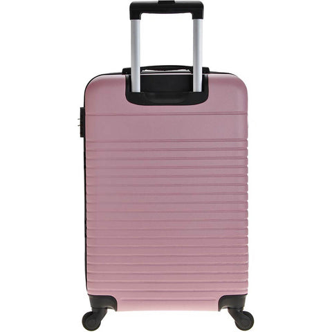 Mala De Viagem Rosa Tonin Rígida Bagagem De Mão Rodinhas 360 Gaia 34x23x55cm